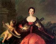 Jean Marc Nattier daughter of Philippe II Spain oil painting artist